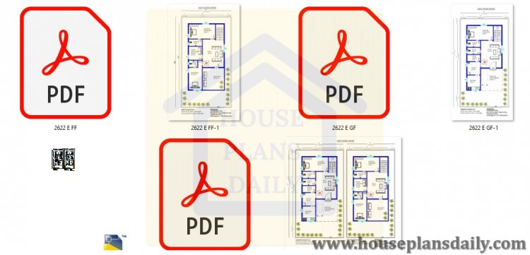 house plan cad file