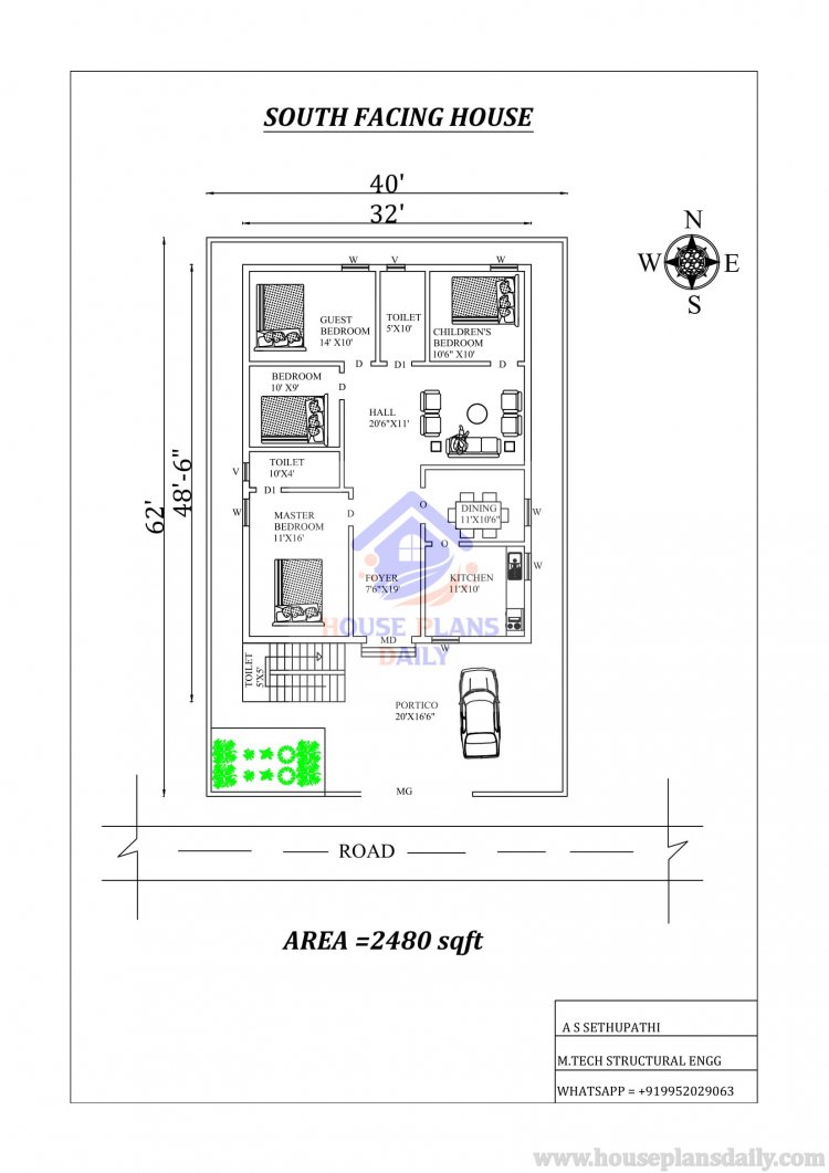 4bhk house plan