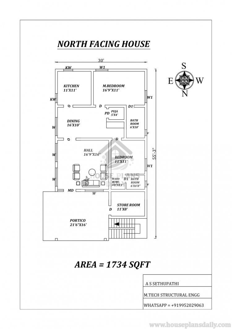 north face house plans