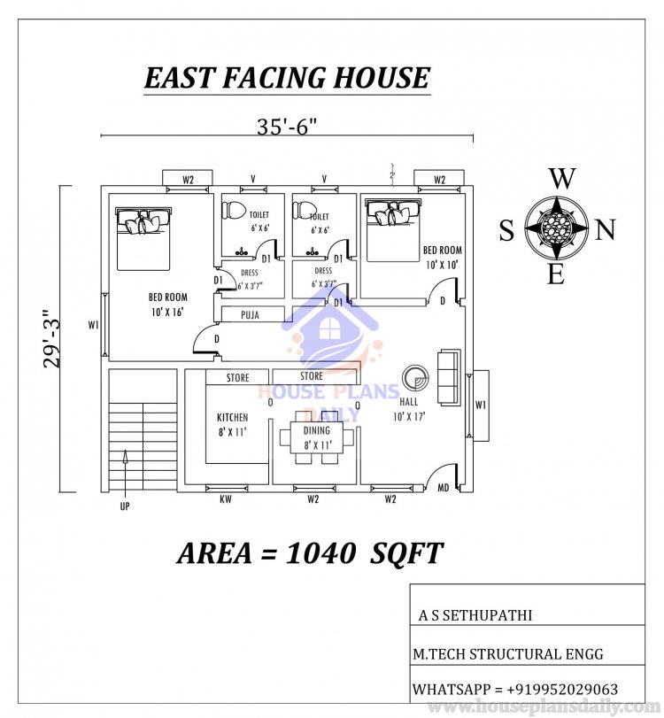 east facing house plans as per vastu shastra