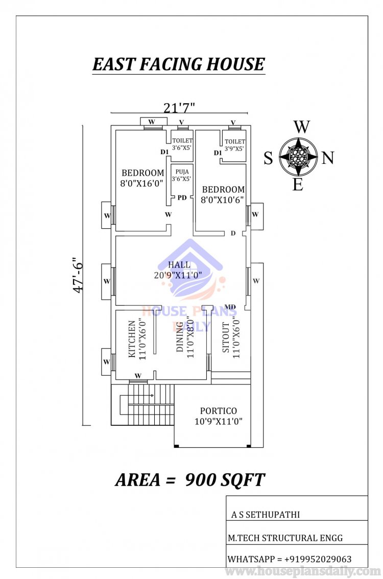 east floor plan