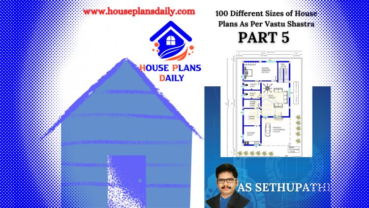 Best 100 Different land Sizes of Vastu House Plans Book