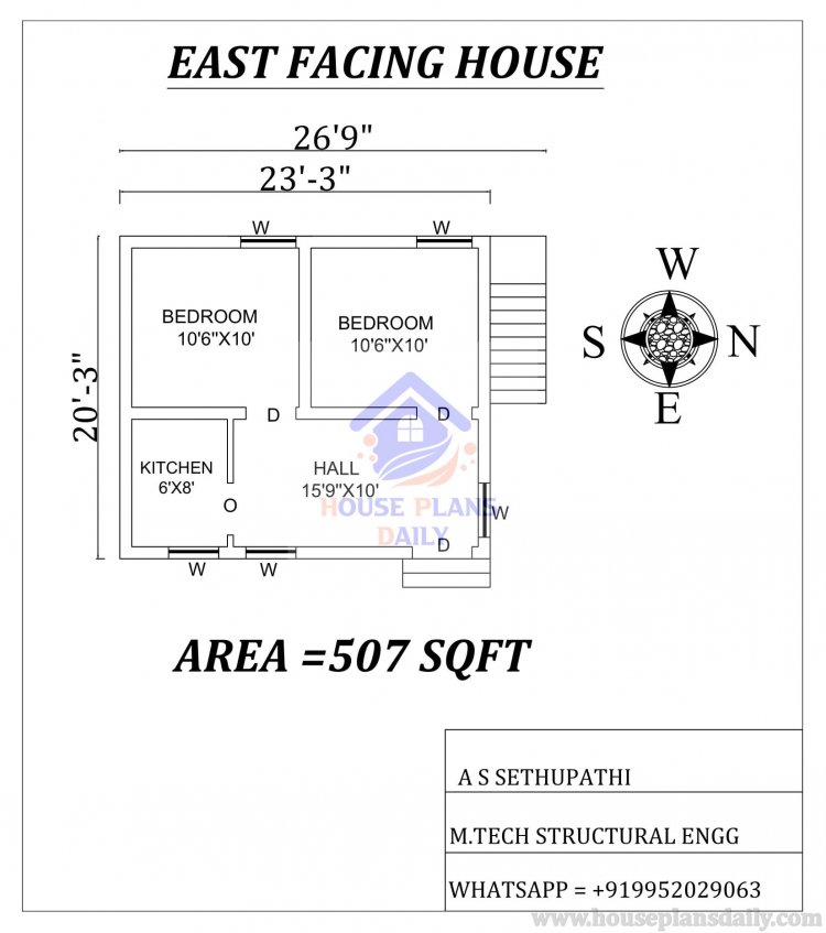 east floor plan