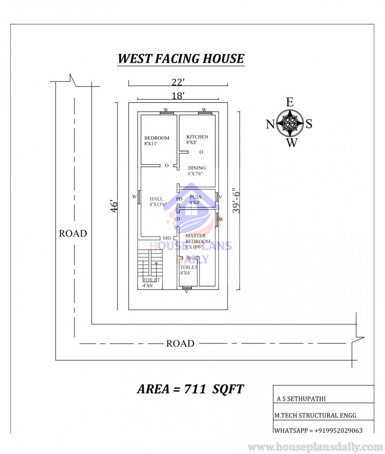 west floor plan