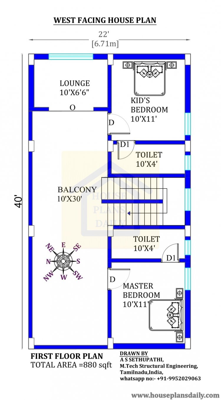 west home plan