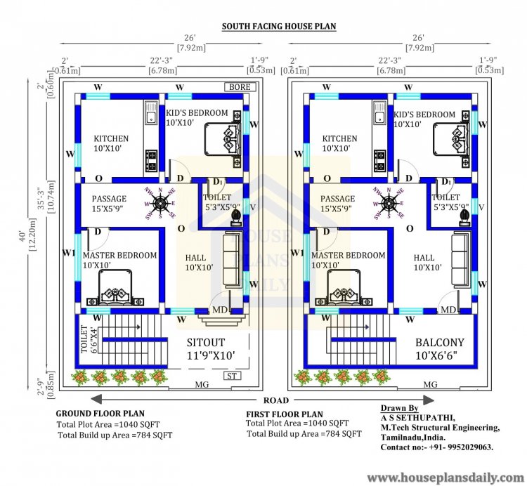 best vastu plan for south facing house