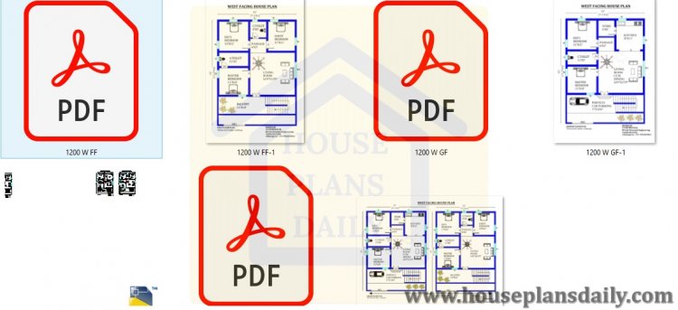 west facing house vastu plan pdf file