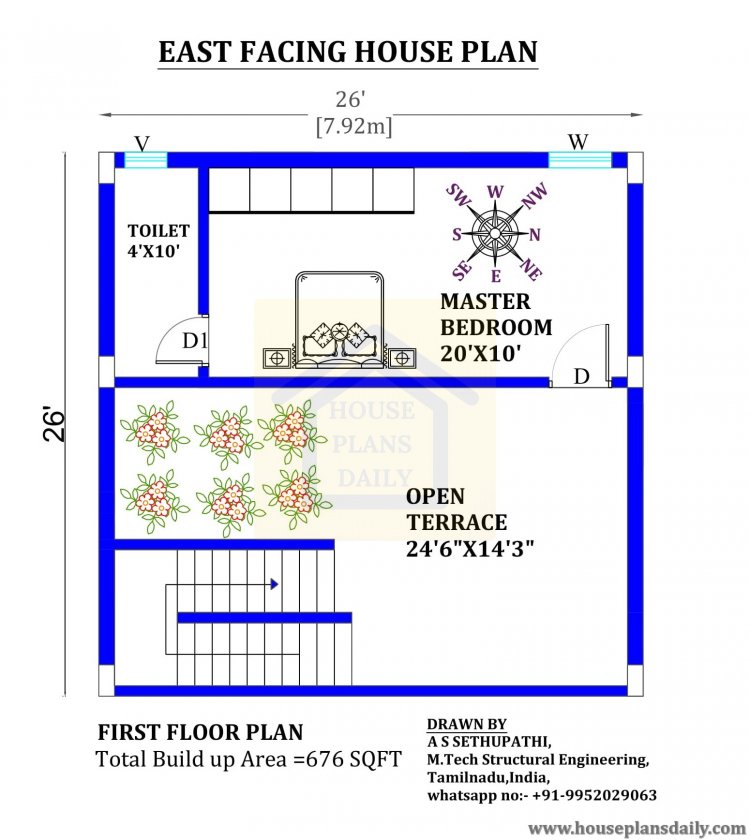 26x26 home design
