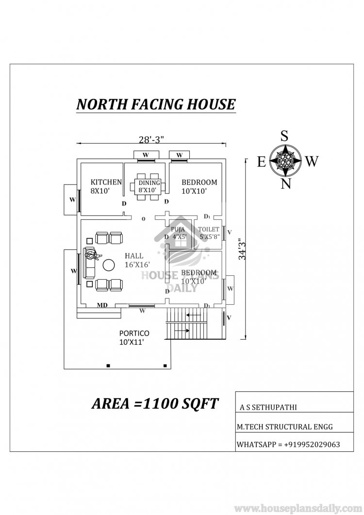 north home plan