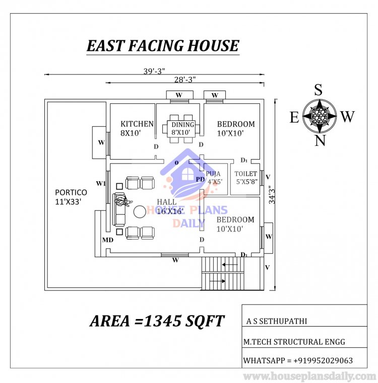 House Plans As Per Vastu Shastra No 1