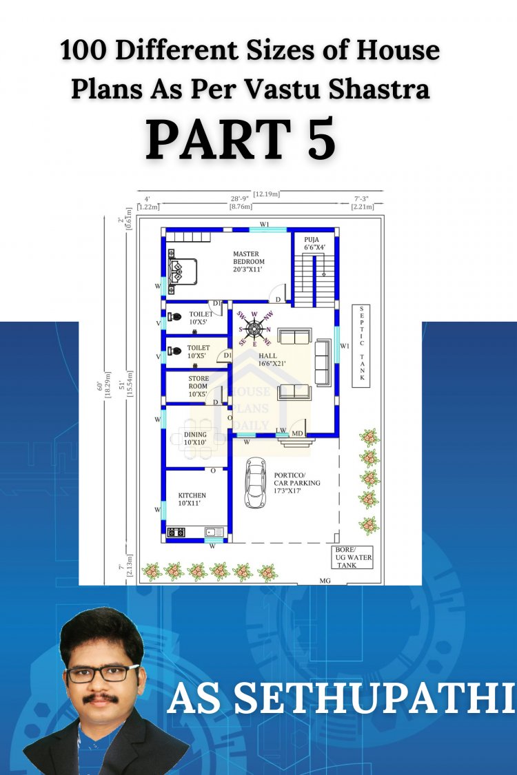 Best 100 Different land Sizes of Vastu House Plans Book