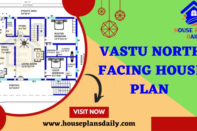 North Facing House Vastu Plan With Pooja Room In Tamil House Plan And north-facing-house-vastu-plan-with-pooja-room-in-tamil-house-plan-and