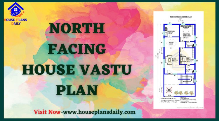 North Facing House Vastu Plan 22x50 Ghar Ka Naksha House Designs 