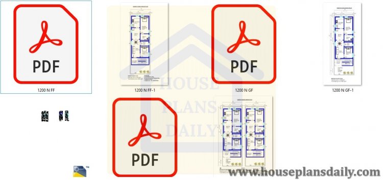 20x60 Modern House Plan | 20×60 House Plan Design | 20 x 60 2BHK House Plan