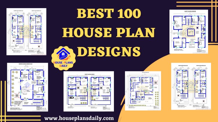 Best 100 House Plan Designs | Simple Ghar Ka Naksha