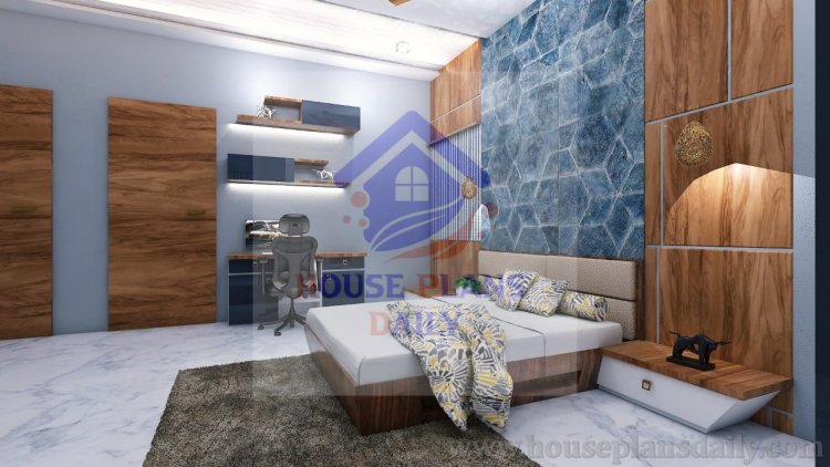 interior design of bed room