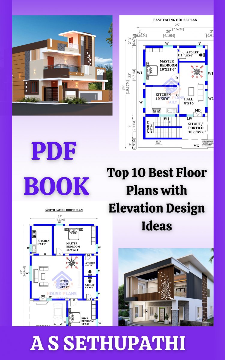 Top 10 Best Floor Plans with Elevation Design Ideas| PDF Book