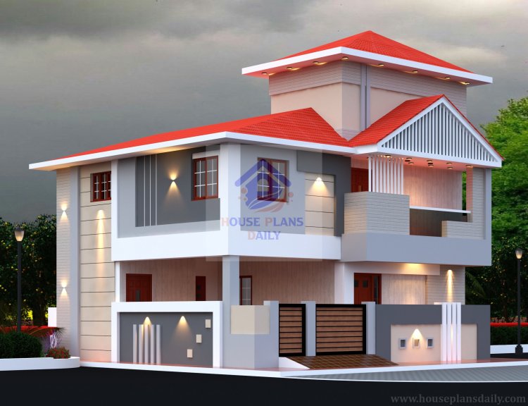 house with car parking