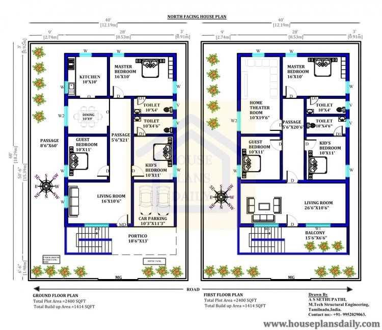 North Facing Home | House Model |North Home