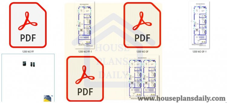 House plan PDF files