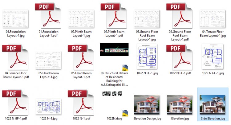 House Plan DWG File