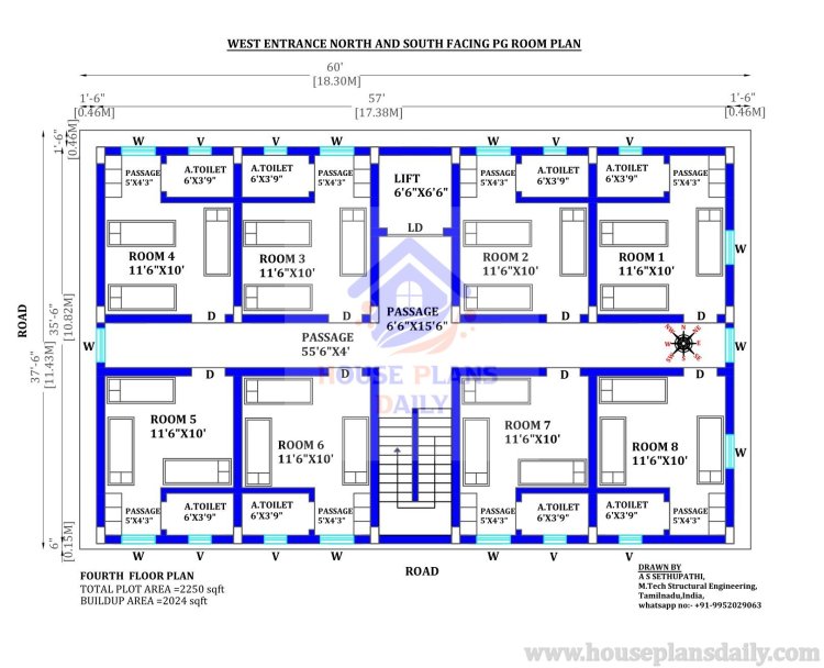 Hostel Plan Hostel Floor Plan Hostel Building Plan House Designs 