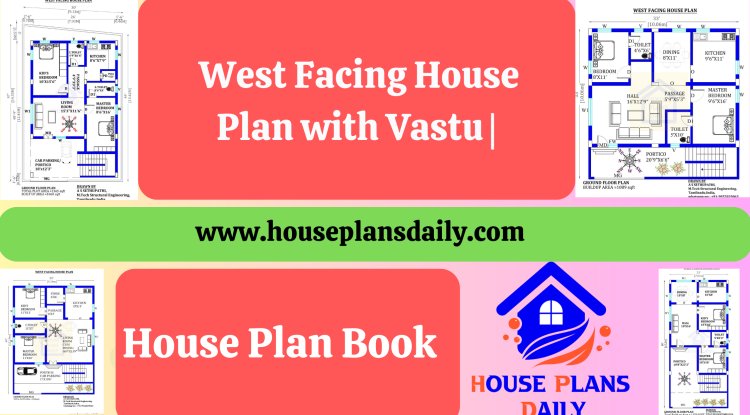 West Facing House Plan With Vastu House Plan Book House Designs And 