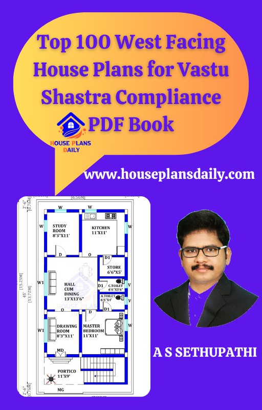 Top 100 West Facing House Plans for Vastu Shastra Compliance PDF Book