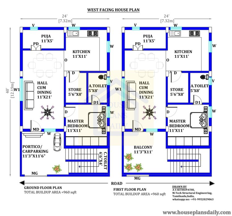 west facing house design pictures