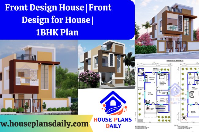 Front Design House | Front Design for House | 1BHK Plan