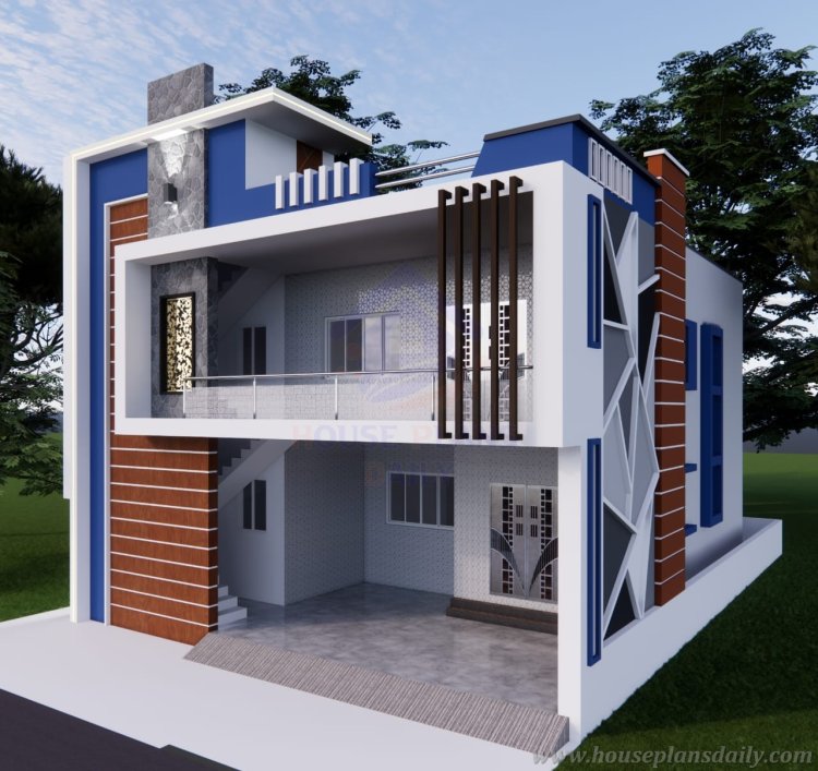 House Plumbing Drawing | House Electrical Drawing | East Facing House Plan