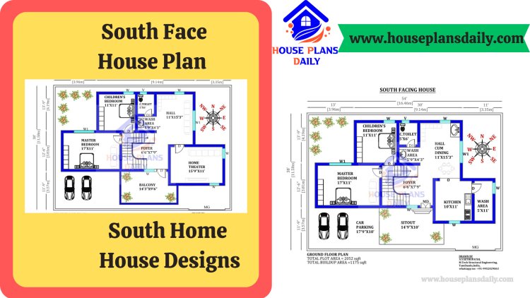 South Face House Plan | South Home | House Designs