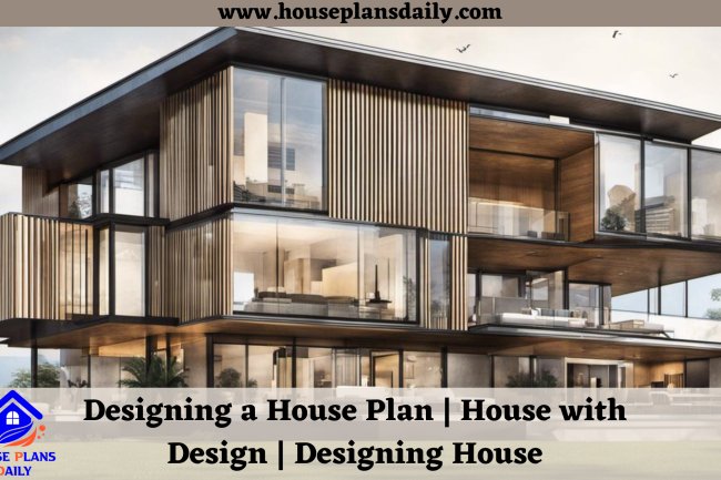 Designing a House Plan | House with Design | Designing House