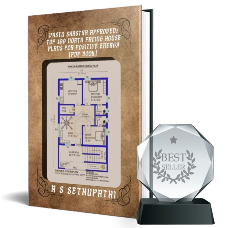 Vastu Shastra Approved: Top 100 North Facing House Plans for Positive Energy |PDF Book