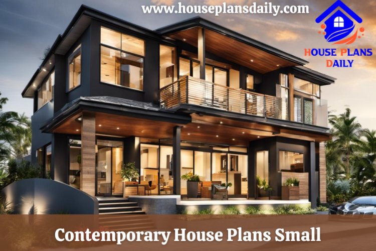 Contemporary House Plans Small- House Plans Daily
