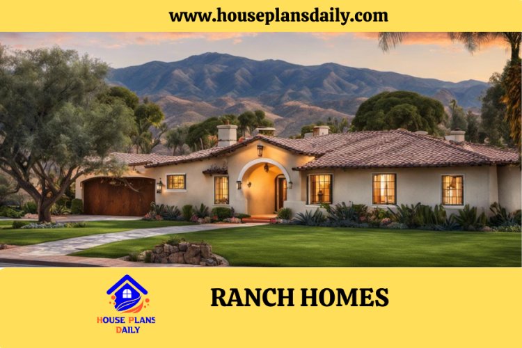 Ranch Home | House Plans Daily | Ranch Houses
