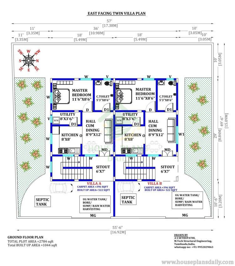 Modern Villa Design | 2800 Sqft Villa with Elevation Design