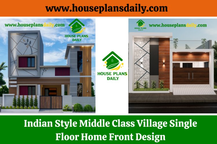 Indian Style Middle Class Village