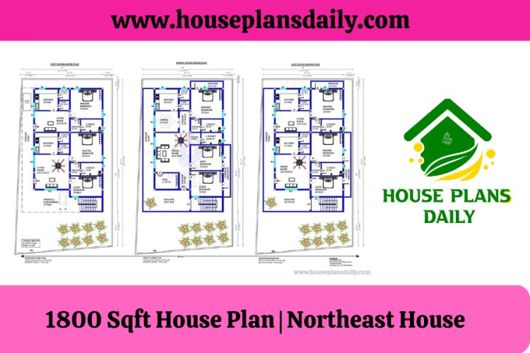 1800 Sqft House Plan | Northeast House