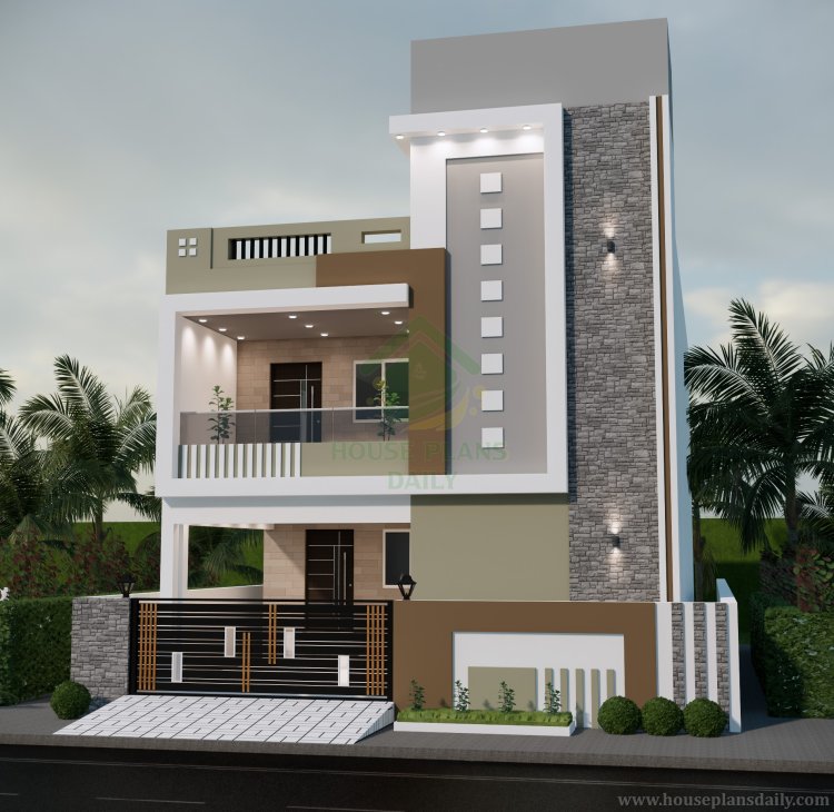 2 Bedroom House Plan | 2bhk House Plan | House Elevation