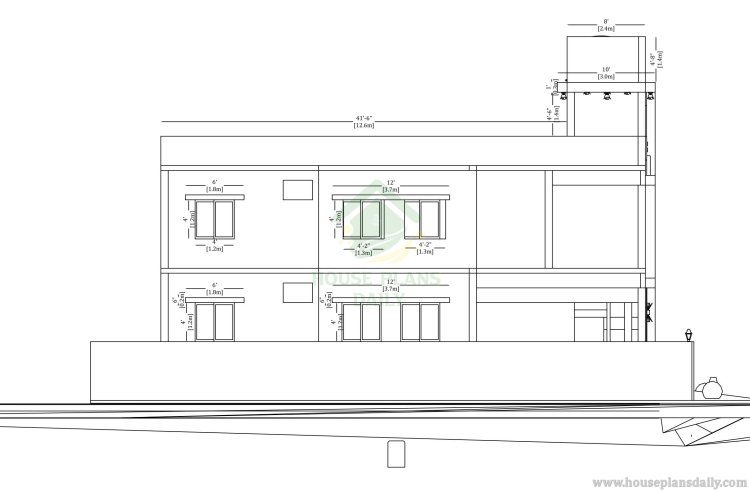 2 Bedroom House Plan | 2bhk House Plan | House Elevation