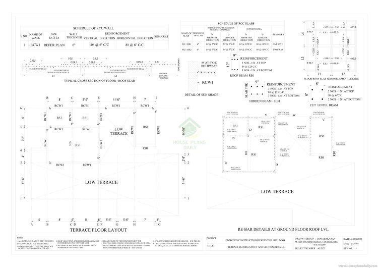 Shear Wall Design in House Plan | North Facing House Plan
