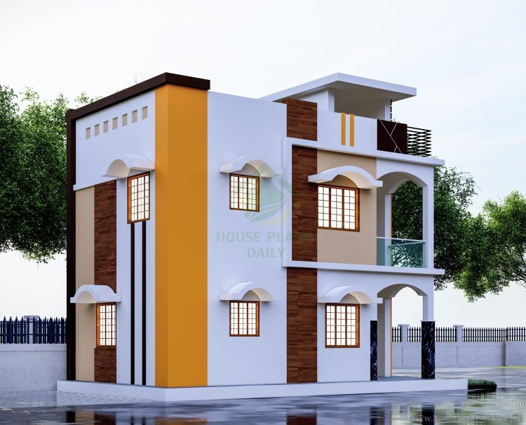 1BHK House Plan | House Elevation | North Facing House Plan