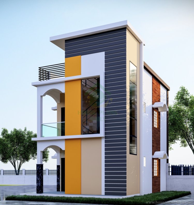 1BHK House Plan | House Elevation | North Facing House Plan
