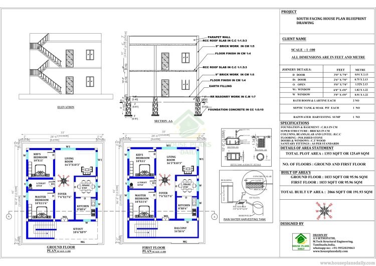 South Facing House Design | House Layouts and Blueprints
