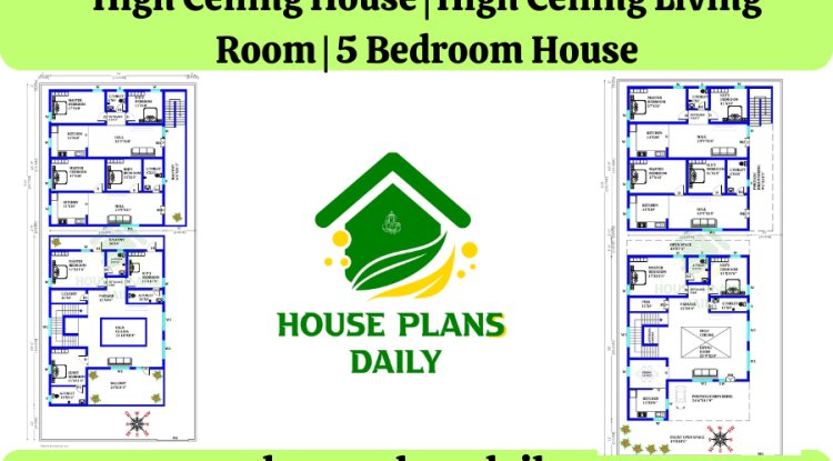 High Ceiling House | High Ceiling Living Room | 5 Bedroom House