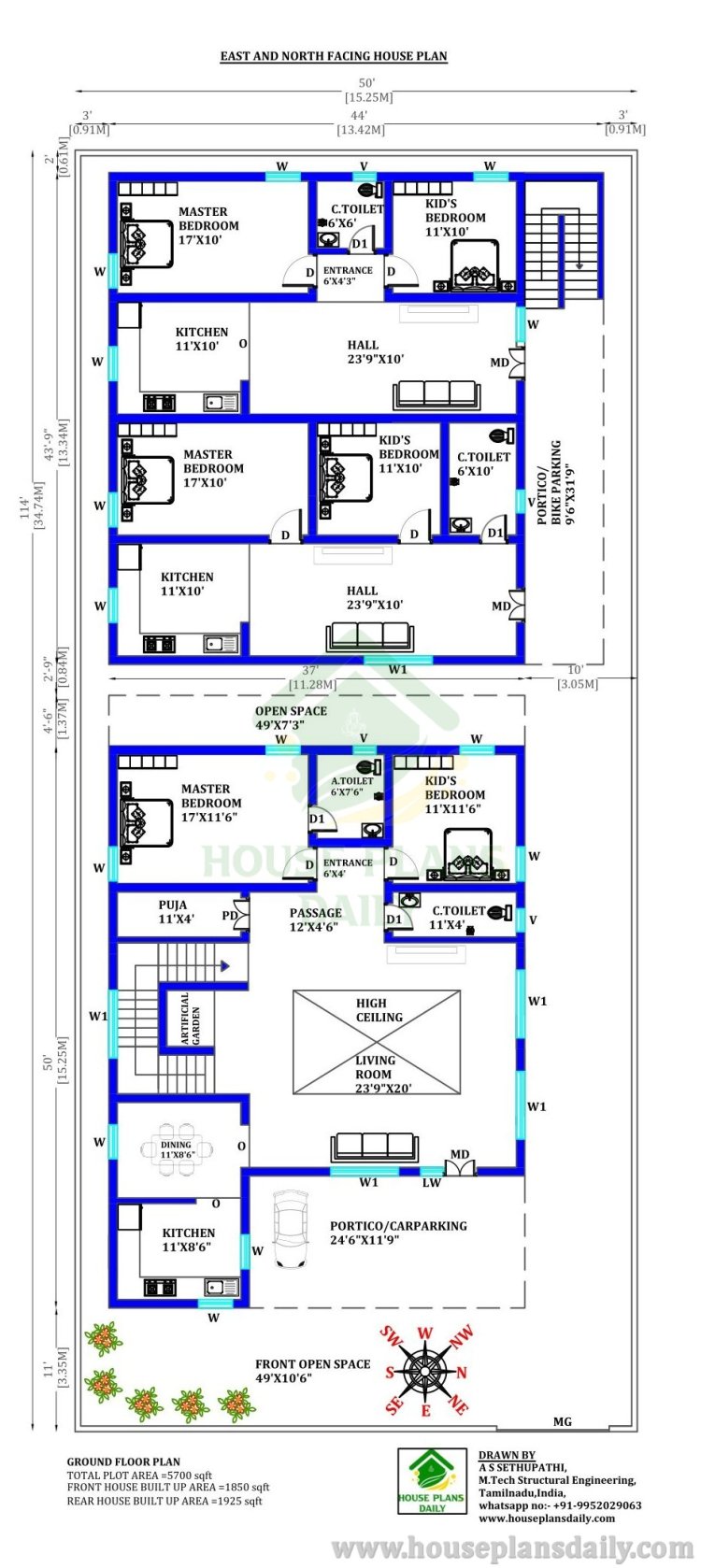 High Ceiling House | High Ceiling Living Room | 5 Bedroom House