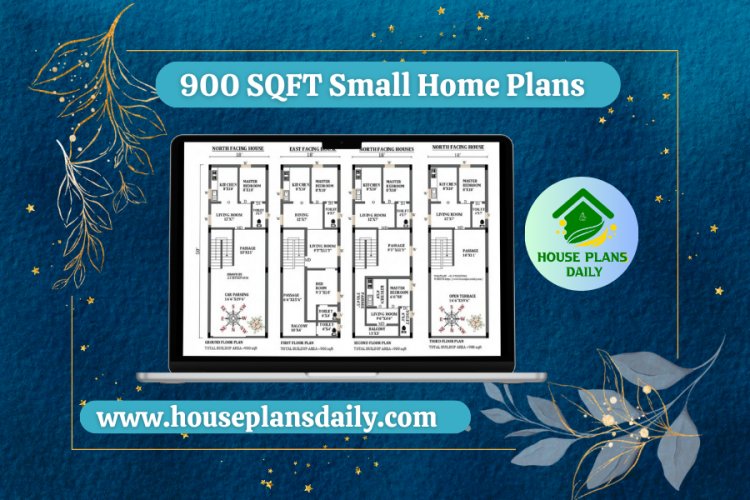900 SQFT Small Home Plans