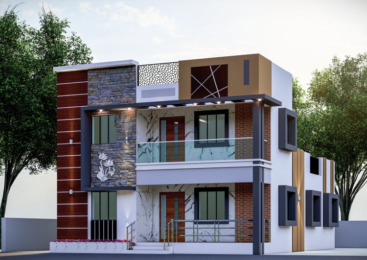 Modern Balcony Parapet Wall Design Simple
