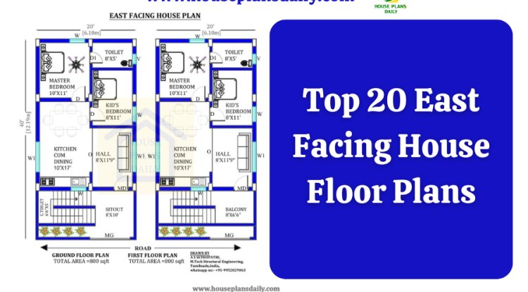 Top 20 East Facing House Floor Plans